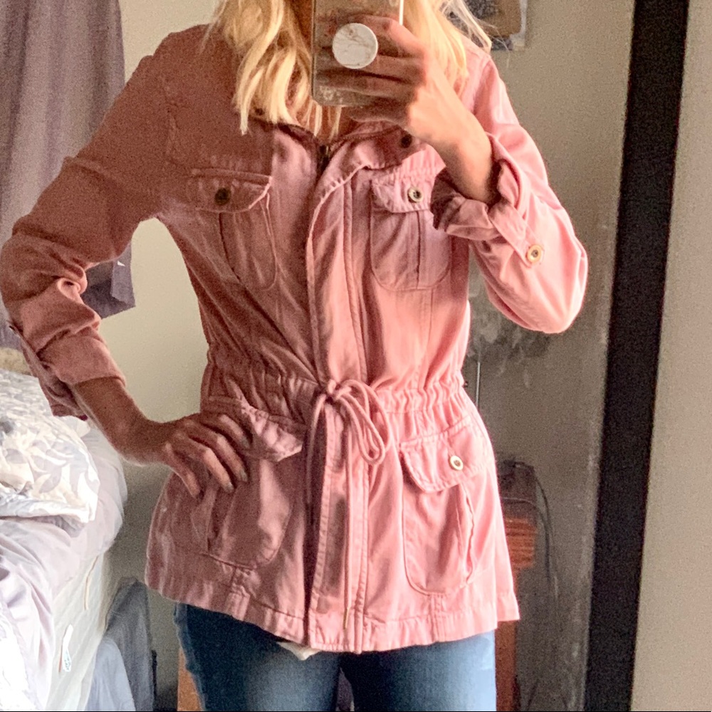 Pink Utility Jacket